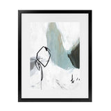 Shop Tied II Art Print-Abstract, Blue, PC, Portrait, Rectangle, View All-framed painted poster wall decor artwork
