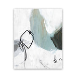 Shop Tied II Art Print-Abstract, Blue, PC, Portrait, Rectangle, View All-framed painted poster wall decor artwork