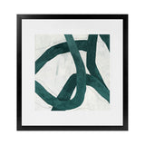Shop Green Bow I (Square) Art Print-Abstract, Green, PC, Square, View All-framed painted poster wall decor artwork