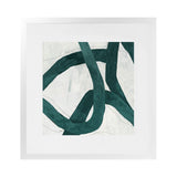 Shop Green Bow I (Square) Art Print-Abstract, Green, PC, Square, View All-framed painted poster wall decor artwork
