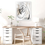 Shop Indentation I Art Print-Abstract, Neutrals, PC, Portrait, Rectangle, View All-framed painted poster wall decor artwork