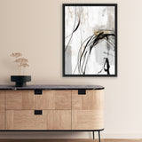 Shop Indentation II Canvas Art Print-Abstract, Neutrals, PC, Portrait, Rectangle, View All-framed wall decor artwork