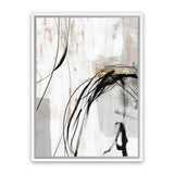 Shop Indentation II Canvas Art Print-Abstract, Neutrals, PC, Portrait, Rectangle, View All-framed wall decor artwork