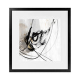 Shop Ocular I (Square) Art Print-Abstract, Black, Neutrals, PC, Square, View All-framed painted poster wall decor artwork