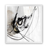 Shop Ocular I (Square) Art Print-Abstract, Black, Neutrals, PC, Square, View All-framed painted poster wall decor artwork
