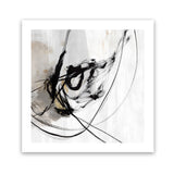 Shop Ocular I (Square) Art Print-Abstract, Black, Neutrals, PC, Square, View All-framed painted poster wall decor artwork