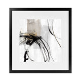 Shop Ocular II (Square) Art Print-Abstract, Black, Neutrals, PC, Square, View All-framed painted poster wall decor artwork