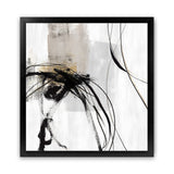 Shop Ocular II (Square) Art Print-Abstract, Black, Neutrals, PC, Square, View All-framed painted poster wall decor artwork