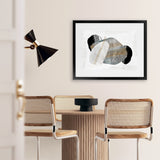 Shop Magnestic Stillness Art Print-Abstract, Grey, Horizontal, PC, Rectangle, View All-framed painted poster wall decor artwork