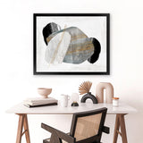 Shop Magnestic Stillness Art Print-Abstract, Grey, Horizontal, PC, Rectangle, View All-framed painted poster wall decor artwork