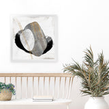 Shop Through Dimensions I (Square) Art Print-Abstract, Grey, PC, Square, View All-framed painted poster wall decor artwork