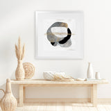 Shop Through Dimensions II (Square) Art Print-Abstract, Grey, PC, Square, View All-framed painted poster wall decor artwork
