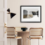 Shop Anchored Motion II Art Print-Abstract, Black, Horizontal, Landscape, PC, Rectangle, View All-framed painted poster wall decor artwork