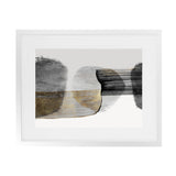 Shop Anchored Motion II Art Print-Abstract, Black, Horizontal, Landscape, PC, Rectangle, View All-framed painted poster wall decor artwork