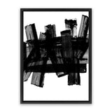 Shop The Neighbourhood Canvas Art Print-Abstract, Black, PC, Portrait, Rectangle, View All-framed wall decor artwork
