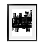 Shop The Neighbourhood Art Print-Abstract, Black, PC, Portrait, Rectangle, View All-framed painted poster wall decor artwork