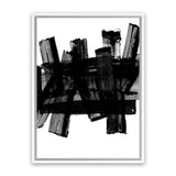 Shop The Neighbourhood Canvas Art Print-Abstract, Black, PC, Portrait, Rectangle, View All-framed wall decor artwork