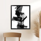 Shop Meditative Dimension II Art Print-Abstract, Black, PC, Portrait, Rectangle, View All-framed painted poster wall decor artwork