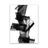 Shop Meditative Dimension II Canvas Art Print-Abstract, Black, PC, Portrait, Rectangle, View All-framed wall decor artwork
