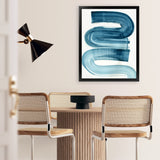 Shop Eversong Art Print-Abstract, Blue, PC, Portrait, Rectangle, View All-framed painted poster wall decor artwork