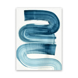 Shop Eversong Canvas Art Print-Abstract, Blue, PC, Portrait, Rectangle, View All-framed wall decor artwork