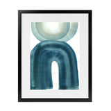 Shop Apologue Art Print-Abstract, Blue, PC, Portrait, Rectangle, View All-framed painted poster wall decor artwork