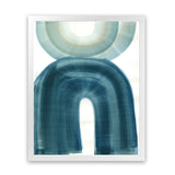 Shop Apologue Art Print-Abstract, Blue, PC, Portrait, Rectangle, View All-framed painted poster wall decor artwork