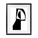 Shop Slashed II Art Print-Abstract, Black, PC, Portrait, Rectangle, View All-framed painted poster wall decor artwork