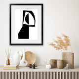 Shop Slashed II Art Print-Abstract, Black, PC, Portrait, Rectangle, View All-framed painted poster wall decor artwork