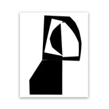 Shop Slashed II Art Print-Abstract, Black, PC, Portrait, Rectangle, View All-framed painted poster wall decor artwork