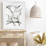 Shop Interconnect I Art Print-Abstract, Neutrals, PC, Portrait, Rectangle, View All-framed painted poster wall decor artwork