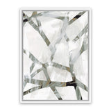 Shop Interconnect I Canvas Art Print-Abstract, Neutrals, PC, Portrait, Rectangle, View All-framed wall decor artwork