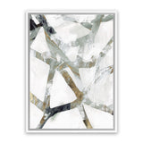Shop Interconnect II Canvas Art Print-Abstract, Neutrals, PC, Portrait, Rectangle, View All-framed wall decor artwork