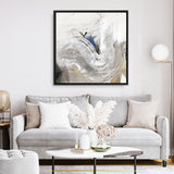 Shop Enlightenment II (Square) Canvas Art Print-Abstract, Grey, PC, Square, View All-framed wall decor artwork