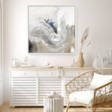 Shop Enlightenment II (Square) Canvas Art Print-Abstract, Grey, PC, Square, View All-framed wall decor artwork