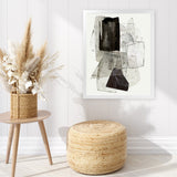 Shop Blotting Ink I Art Print-Abstract, Black, Grey, PC, Portrait, Rectangle, View All-framed painted poster wall decor artwork