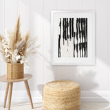 Shop Piano Rhythm I Art Print-Abstract, Black, PC, Portrait, Rectangle, View All-framed painted poster wall decor artwork