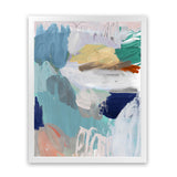 Shop Beguiled II Art Print-Abstract, Blue, PC, Portrait, Rectangle, View All-framed painted poster wall decor artwork