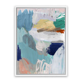 Shop Beguiled II Canvas Art Print-Abstract, Blue, PC, Portrait, Rectangle, View All-framed wall decor artwork