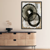 Shop Motion Capture Canvas Art Print-Abstract, Black, PC, Portrait, Rectangle, View All-framed wall decor artwork