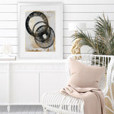 Shop Peculiar Art Print-Abstract, Black, PC, Portrait, Rectangle, View All-framed painted poster wall decor artwork