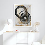 Shop Peculiar Art Print-Abstract, Black, PC, Portrait, Rectangle, View All-framed painted poster wall decor artwork