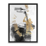 Shop Golden Dream Canvas Art Print-Abstract, Black, PC, Portrait, Rectangle, View All-framed wall decor artwork