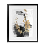 Shop Golden Dream Art Print-Abstract, Black, PC, Portrait, Rectangle, View All-framed painted poster wall decor artwork