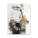 Shop Golden Dream Canvas Art Print-Abstract, Black, PC, Portrait, Rectangle, View All-framed wall decor artwork