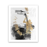 Shop Golden Dream Art Print-Abstract, Black, PC, Portrait, Rectangle, View All-framed painted poster wall decor artwork