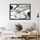 Shop Ancient Pathways I Canvas Art Print-Abstract, Black, Horizontal, PC, Rectangle, View All-framed wall decor artwork