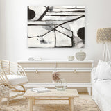 Shop Ancient Pathways I Canvas Art Print-Abstract, Black, Horizontal, PC, Rectangle, View All-framed wall decor artwork