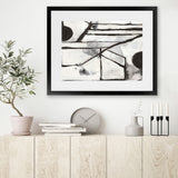 Shop Ancient Pathways I Art Print-Abstract, Black, Horizontal, PC, Rectangle, View All-framed painted poster wall decor artwork