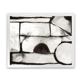 Shop Ancient Pathways II Art Print-Abstract, Black, Horizontal, PC, Rectangle, View All-framed painted poster wall decor artwork